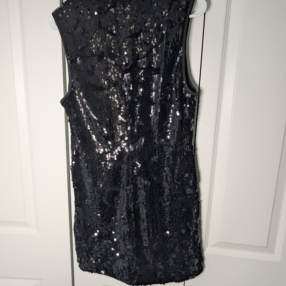 NWT Black Sequin Dress Forever 21 - Picture 4 of 4